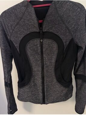 Lululemon athletica Gray & Black  Jacket